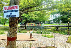 Wajah Baru Taman Anggon TOS Lubuk Linggau, Tempat Nongkrong Alternatif, Gratis