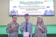 Siswa MTs Ittihaadul Ulum Raih Juara 2 KSM Tahun 2024 Tingkat Provinsi Sumsel Bidang Study Matematika