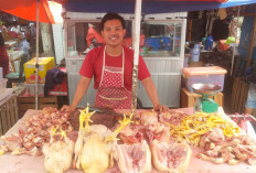 Update Harga Ayam Potong di Pasar Inpres Lubuk Linggau, Sudah Turun tapi Belum Stabil