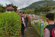 Banyak Besi Sandaran Jembatan Kampung Warna-warni Hilang, Polres Lubuk Linggau Cek Lokasi, Ini Hasilnya