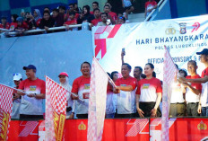 Sukses Digelar Polres Lubuk Linggau : Ribuan Runners Ikuti Bhayangkara Charity Run 2025 