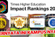Kampus Terbaik di Dunia 2025 Ada di Indoensia, Rilis versi Times Higher Education