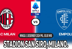 AC Milan vs Empoli: Pepet Juve, Leao! Liga Italia 2024/2025, giornata 14, Live TV Apa & Tayang Kapan?