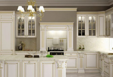 4 Model Kitchen Set Minimalis Modern dengan Kombinasi Kayu Ini Beri Kesan Mewah Seperti Dapurnya Para Sultan