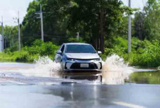 Kiat Aman Mobil Listrik Lintasi Banjir