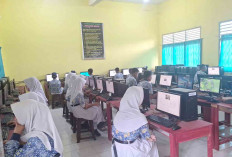 Gladi Bersih, Siapkan Teknis dan Mental Siswa SMPN 1 Lubuk Linggau Hadapi ANBK