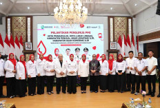 Hj. Risca Priba Ayu Resmi Dilantik jadi Ketua PMI Kota Lubuk Linggau Periode 2026-2031