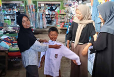 Jelang Tahun Ajaran Baru, Pedagang Perlengkapan Seragam Sekolah Sepi Pembeli