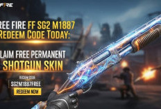 Kode Redeem FF SG2 M1887 Hari Ini: Klaim Skin Shotgun Permanen Gratis