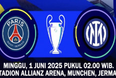 Prediksi PSG vs Inter Milan, Final Liga Champions 2024/2025, Minggu 1 Juni 2025, Head to Head & Pemain Absen