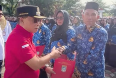Lantik 2.571 PPPK Paruh Waktu, Bupati Muratara Tekankan Soal Disiplin
