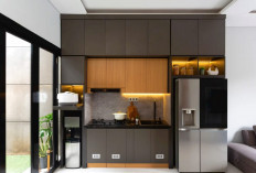 4 Ide Desain Kitchen Set Minimalis Modern untuk Dapur Apartemen, Tampilannya Simpel Tapi Mewah Banget