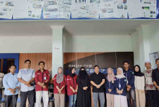 Pelepasan Mahasiswa Magang STAI Bumi Silampari dan UNMURA di Harian Pagi Linggau Pos, Belajar Ilmu Jurnalistik