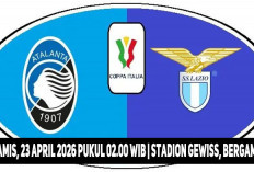 Le Aquile ke Final?, Prediksi Atalanta vs Lazio, Coppa Italia 2025/2026, Semifinal, Leg 2, Live ANTV