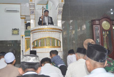 Bupati Muratara, Forkopimda Sholat Idul Fitri Bersama Masyarakat di Masjid Taqwa