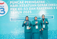 Ketua TP PKK Musi Banyuasin Hadiri Rakernas X dan Puncak HKG PKK ke-53, Dukung Gerakan Nasional  