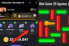 Update Terbaru Kunci Mini Game Hamster Kombat Hari Ini 20 Agustus 2024, Ikuti Polanya Dalam Waktu 30 Detik