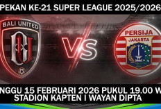 Duel Krusial, Prediksi Bali United vs Persija Jakarta, Super League 2025/2026, Pekan ke-21, Live Indosiar