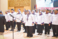 Caroline Resmi Dilantik jadi Ketua Umum PBVSI Sumsel, Jadikan Voli Simbol Kebanggaan Masyarakat Sumsel