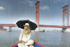 Cuaca Palembang Hari Ini, Selasa 5 Agustus 2025, Waspada Hujan Ringan di Malam Hari