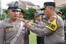 Apel Gelar Pasukan Ops Ketupat 2025, Ini Pesan Kapolres Lubuk Linggau 