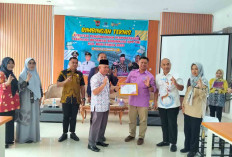 Camat Tugumulyo Juara 1 Hasil Audit Sistem Kearsipan Internal Kabupaten Musi Rawas Tahun 2025