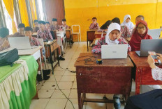 Antusiasme Siswa Kelas VI SDN 25 Lubuk Linggau Saat Simulasi Ujian TKA