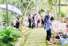 Air Terjun Temam Lubuk Linggau Dikunjungi Saat Libur Idul Fitri 2026 Kebanyakan dari Luar Daerah