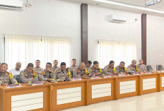 Polres Musi Rawas Rapat Eksternal Bahas Pengamanan Kampaye Prabowo