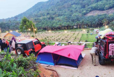 Asyiknya Camping Ground di Wisata Bukit Cogong Musi Rawas, Tiket Masuk Murah, Suasana Alam Original