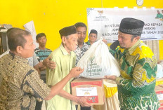 25 Jompo Fakir di Kampung Zakat Desa Ketuan Jaya Terima Bantuan Bulan ke-4 