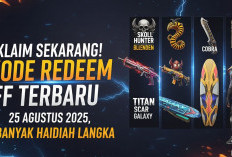 Klaim Sekarang! Kode Redeem FF Terbaru 25 Agustus 2025, Banyak Hadiah Langka