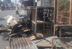 Musibah Dihari Kemenangan, Kebakaran di Dekat Pasar Inpres Lubuk Linggau