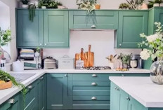 5 Ide Desain Kitchen Set Minimalis dengan HPL Motif, Jadikan Ruang Dapur Semakin Inovatif