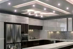 5 Contoh Plafon Dapur Minimalis dengan Desain Unik Tapi Modern, Cocok untuk Rumah Minimalis