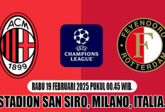 Siapakah ke 16 Besar? Prediksi AC Milan vs Feyenoord, Liga Champions 2024/2025, Leg 2, Live di Mana?