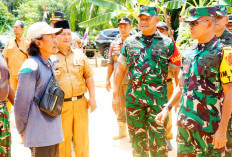 Tinjau Langsung TMMD Ke-125 di Musi Rawas, Letjen TNI M Zamroni Didampingi Dandim 0406 Lubuklinggau