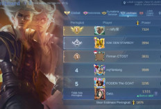 5 Player Top Lubuklinggau Hero Natan Mobile Legends Minggu Ini Tgl 24 - 31 Agustus 2024