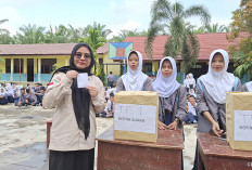 Pemilihan Ketua OSIS Berjalan Sukses dan Demokratis, ini Harapan Kepala SMPN 1 Muara Lakitan