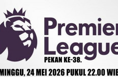 Jadwal Liga Inggris 2025/2026 Pekan Terakhir, 24 Mei 2026, Pekan ke-38, Cek Link Live Streaming