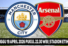 Penentu Juara?, Prediksi Manchester City vs Arsenal, Liga Inggris 2025/2026, Matchday ke-33, Live SCTV
