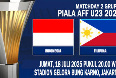 Tiga Poin Krusial!, Prediksi Indonesia U23 vs Filipina U23, Piala AFF U23 2025, Live di Mana?