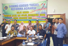 Kantor Pertanahan Musi Rawas Gelar Sidang GTRA, Target 1.000 Bidang Redistribusi Tanah Tahun 2025