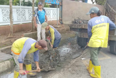 Tim Dr. G DPUPR Lubuk Linggau Intensifkan Pemeliharaan Drainase, Masih Banyak Titik Rawan  