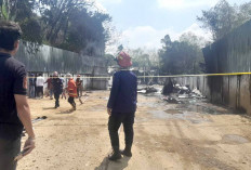 Gudang di Jalan Lingkar Utara Lubuk Linggau Terbakar, Ini Penjelasan Polisi 