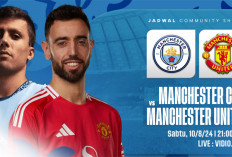 Incar Trofi Perdana, Prediksi Manchester City vs Manchester United, Community Shield 2024, Tayang Kapan?