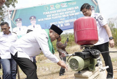 BAZNAS Bangun Sumur Bor untuk Santri, Begini Apresiasi Disampaikan Bupati Muba