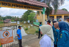 2 SD Negeri di Prabumulih Terdampak Banjir, Sekolah Via Daring