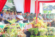 Kasdim 0406 Lubuk Linggau Sampaikan Pesan Panglima TNI pada HUT ke 80 TNI