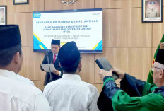 Kepala Kantor Pertanahan Lubuk Linggau Lantik Panitia Ajudikasi PTSL 2026,  Ini Susunan Keaggotaannya 